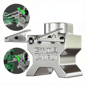 SDG Adjustable Clips Irregular Motherboards Soldering Clamps 4 Holes ic Clipper PCB Clamp Durable Tailinsert Plate Repair Clamp For Phone Repair