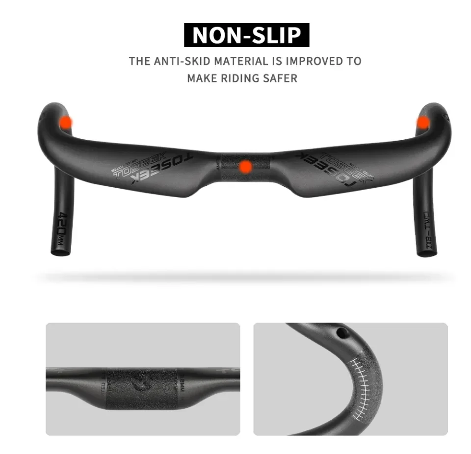 Carbon fiber 2025 bicycle handlebars