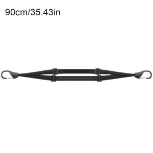MINIFELE 262 With Hooks Motorcycle Elastic Strap Black 60CM/90CM Cargo Tie Down Fix Rope Universal Adjustable Goods Strap Motorcycle Cargo