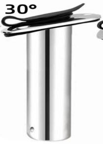 304 Stainless Steel Boat Fishing Rod Holder Flush Mount Pole Stand