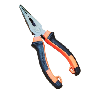 Kềm Mỏ Nhọn Size 6 Inch Chiều Dài 16cm Cán Bọc Nhựa Chống Trượt Bấm Chắc Êm Tay