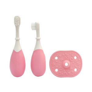 Infantino | Marcus & Marcus 3-Stage Palm Grasp Toddler Training Toothbrush