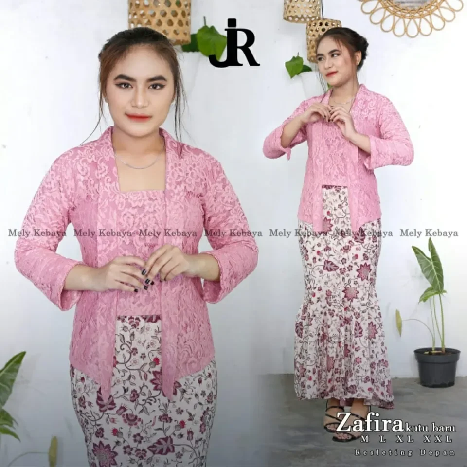 Kebaya kutubaru rok duyung/set kebaya kutubaru brukat full furing/kebaya  wisuda/kebaya pesta/kebaya | Lazada Indonesia