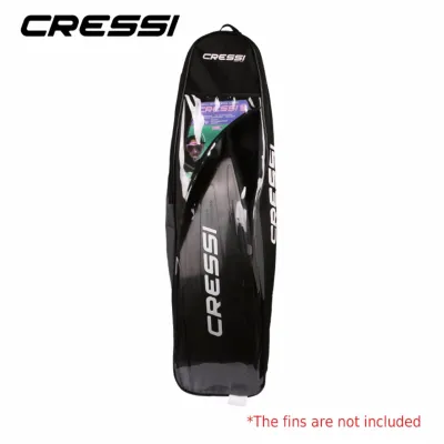Cressi Free Diving Fin Gara Bags Long Flipper Package Bag Easy Carry Diving Equipment Perfect for Long Fins