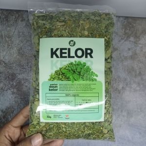 Daun Kelor Kering Asli Tanpa Campuran 40gr | Teh Seduh Daun Kelor | Teh Moringa Oleifera 100% Organik Membantu Menurunkan Gula Darah