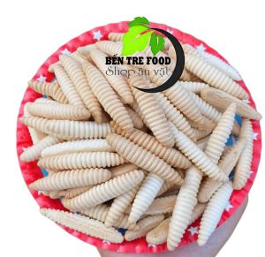 (FREESHIP) Bánh sùng cơm sầu riêng nguyên chất Bến Tre hủ 500gr