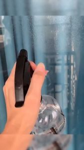 Zendro 250ml Hand‑press Spray Bottle Leak‑Proof Fine Mist Sprayer For Hair Salon Plant Watering Cleaning