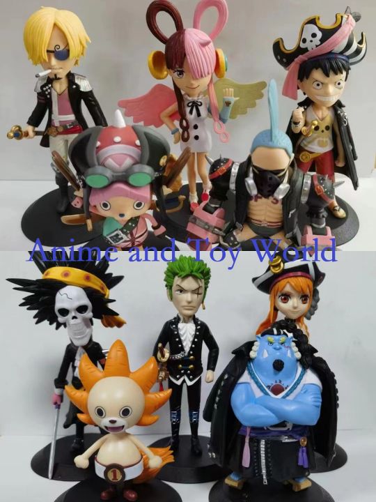 One Piece Crew Figure Set Bandai ONE PIECE Straw Hat Pirates