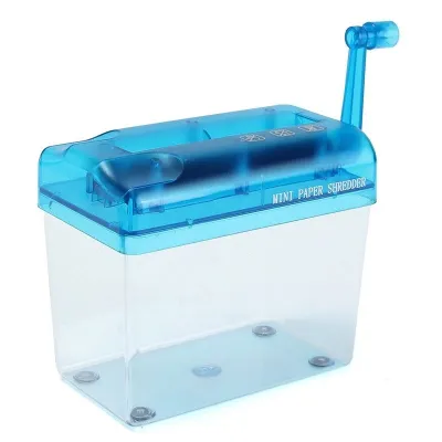 【Deal of the day】 Easy To Use Mini Supplies Efficient Portable Compact Paper Cutting Machine Paper Cutting Machine Handheld Shredder Manual