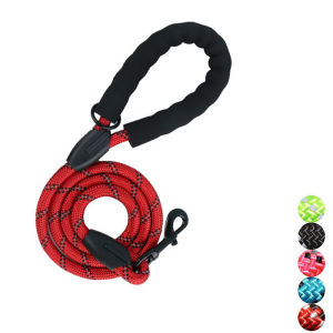 Pet leash reflective nylon round rope for dog dog walking rope dog leash pet supplies