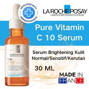 La Roche Posay Pure Vitamin C10 Serum 30ml-Serum Brightening Normal/Sensitive Skin/Sensitive 100%Ori