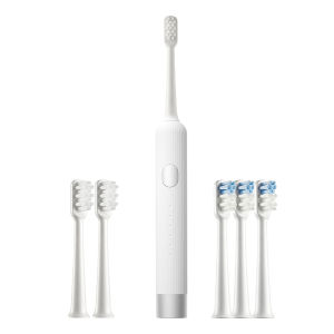 DOCO LAB Wave Electric Toothbrush Oscillation Vibration Sonic Electric Toothbrush for Adults USB-C Rechargeable Smart 6 Modes Long Battery Life with 5 Brush Heads2026