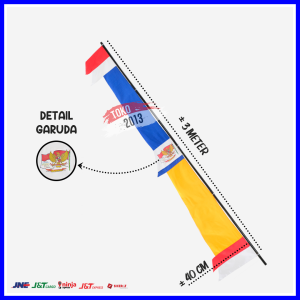 (BANDIR) UMBUL UMBUL 3 METER ISI 20PCS