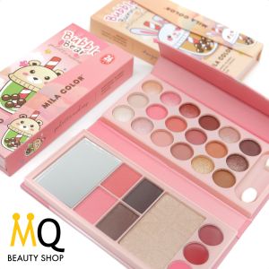 MILA COLOR Bubble Bear Palette Makeup พาเลทแต่งหน้า สวยใสครบในตลับเดียว