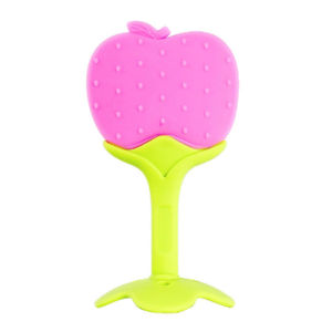 Baby Silicon Fruit teether for Baby Soft Teether Toys Baby Teetheing Toys Infant Kids Chew Toys BPA Free Teether