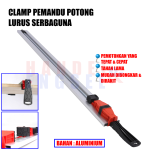 Clamp Jepit Papan Kayu Presisi Kompitabel Pemotongan Presisi Aluminium Potong Kayu Lurus