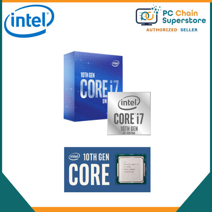 Intel I7-10700 10th Gen Up To 4.80Ghz 16MB Cache 8 Cores 16 Threads ...