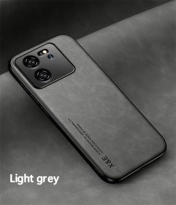 For Xiaomi 13T Pro 5G Case Leather Shockproof Phone Case For Xiomi Xiaomy Mi13T Mi 13 T Xiaomi13T Pro Car Magnetic Holder Cover