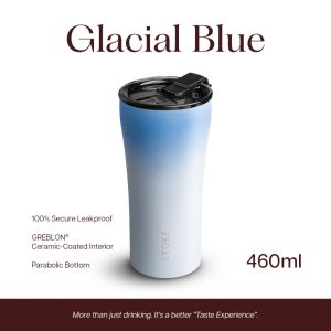 STTOKE Leakproof Ceramic Insulated Cup    Flow Series    460ml (16oz)