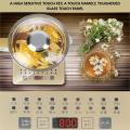[LazChoice] [FREE ADAPTER] 养生壶汤锅 1.8L Lopol Capacity Health Pot Multifunction Glass Electric Kettle Teapot Kitchen Boiler Cooker Soup Sup. 