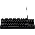 Bàn phím cơ có dây Gaming Logitech G413 TKL SE - Hàng chính hãng - Hoàn thiện bằng hợp kim nhôm chắc chắn, thiết kế TKL nhỏ gọn, phím PBT bền bỉ. 