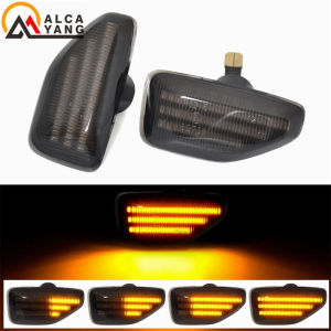Kalynlun 2x LED Dynamic Blinker For Dacia Logan 2 Sandero 2 Duster Renault Stepway Sandero Indicator  Lamp  5A1C9M