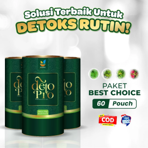 Teh Celup Deto Pro Teh Detox Usus Original Isi 20 Kantong