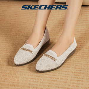 Skechers สเก็ตเชอร์ส รองเท้าผู้หญิง Women Modern Comfort Cleo Snip Shoes - 158803-OFWT Air-Cooled Memory Foam