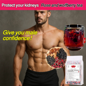 💥Black Rose Tea Goji Berry Tea Kidney Health Tea Mulberry Rose Tea Black Mulberry Tea/Health Tea/Beauty and Liver Protection Red Tea Mulberry Tea Wolfberry Tea/Health Tea Relieve Fatigue Sleep Well