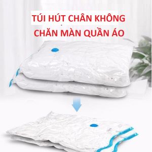 Túi Hút Chân Không (60x80) Đựng Chăn Mền Quần Áo Tiết Kiệm Không Gian Tiện Lợi