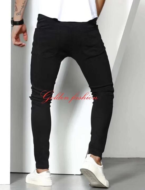 Nayak Fashion Jogger Fit Men Black Jeans - Buy Nayak Fashion Jogger Fit Men Black  Jeans Online at Best Prices in India | Flipkart.com