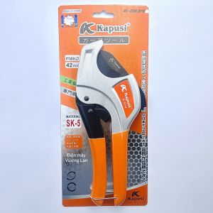 Kéo cắt ống trợ lực mở nhanh 42 64mm lưỡi dao thép SK5 Kapusi Japan Dao cắt ống nước PVC PPR PE PU