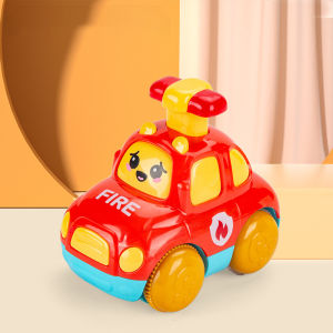 Kids Toys Inertial Cars Press to Move Multi - color Police Car Shaped Suitable for Babies Promoting Hands  on and Brain Activities