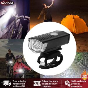 [Vodool Tool Outlet] Bike Tail Light & Headlight Bike Rear Light Bike Front Light for Outdoor Cycling