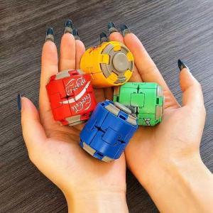 3D Printed Stress Relief Gyro Compression Spinning Cola Can Movable Fidget Spinner Fingertip Toys
