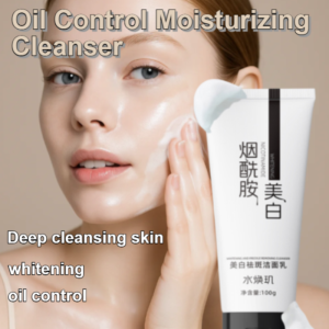 Niacinamide Whitening and Anti-Blemish Cleanser Oil Control Deep Cleasing Facial  Oil Control Hydrating Cleanser Niacinamide Purifying Cleanser for Dryness