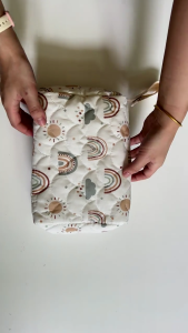 Stylish Baby Diaper Carrying Case for Travel Parents Nursery Essential Multifunction Baby Diaper Organizes Fashionable Bag