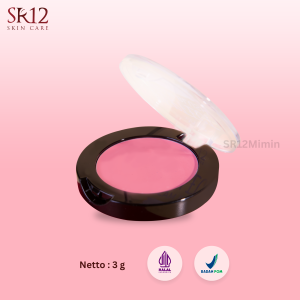 SR12 Perfect Cream Blush Peach Pigmented Blendable Smooth Creamy Tahan Lama