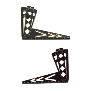 Nâng cấp xe cambers Đồng hồ đo Cai Trị phổ điều chỉnh Cai Trị cho chính xác điều chỉnh chiều cao trên 1/7 1/8 1/10 mô hình