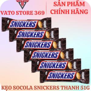 Socola nhân đậu phộng SNICKERS thanh 51g