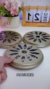 Stainless Steel Mosquito Coil Tray Home Covered Fire-proof Mosquito Coil Box