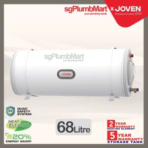 Joven x sgPlumbMart JSH68 Storage Water Heater (Heat Elevator) Joven Heater 68 Liters