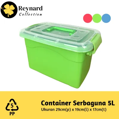Container Serbaguna 5 Liter Box Container Estetik Mini Storage Box 5L Tebal High Quality