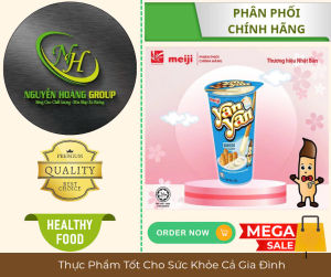 MEIJI - Bánh Yan Yan Vanilla 44g