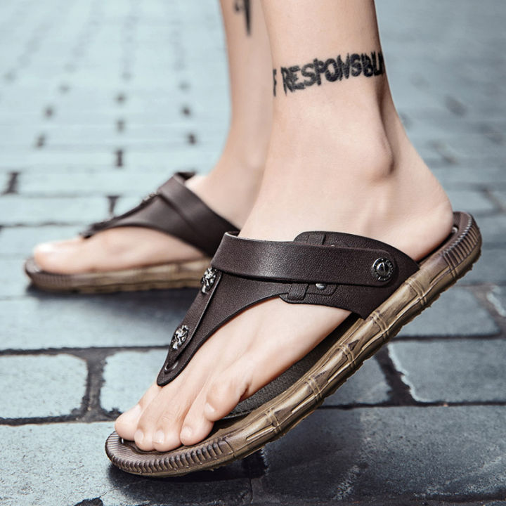 Men's Sandals & Thongs - Slides & beach shoes collection