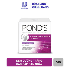 Kem Trắng Da Không Tì Vết Ban Ngày Ponds Flawless Radiance Derma 50g