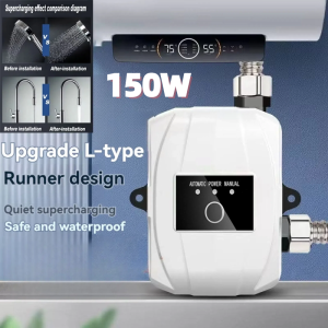 Booster Pump Water Heater Shower Inverter Electric Hot And Cold Shower For Bathroom Booster Pump Home Twin Shower 100W 120W 150W 24V Hot Water High Pressure Pump for Water Heater Bathroom Tap Shower Booster Pump Booster Pump for House booster pump 220v