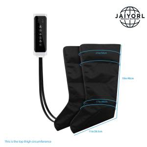JAIYORL Leg Massager Full Airbag Wraped for Circulation and Pain Relief Air Compression Recovery System for Fast Leg Recovery Reduce Muscle Fatigue Swelling Cramping