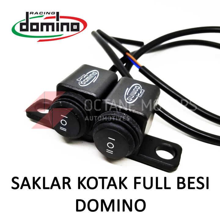 SAKLAR DOMINO ON OFF HB8 E TOMBOL KOTAK LAMPU ON OFF 3 IN 1 BESI DI ...