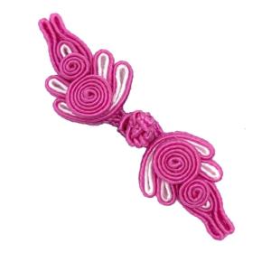 Handwoven Gourd&Flower Chinese Cheongsam Knot Button Closure Ribbon Fastener Costume Tang Shirt Suit DIY Sewing Craft